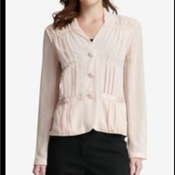 DKNYC Women's Pink Blouse - Picture 1 of 5